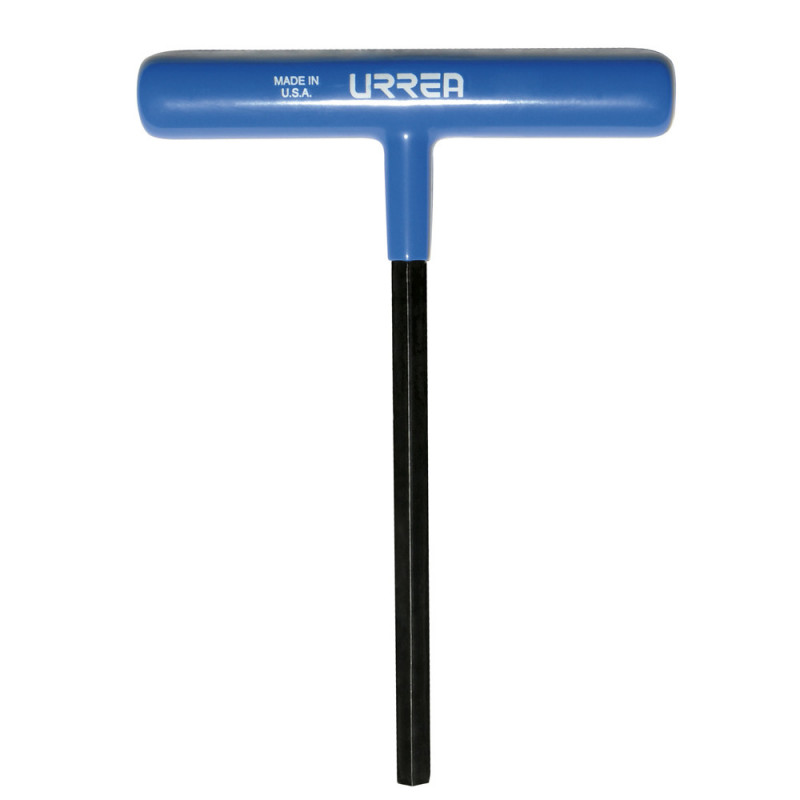 46510GP URREA Llave hexagonal "T" ergonómica de 6" x 2.5 mm Urrea | DIHERESA