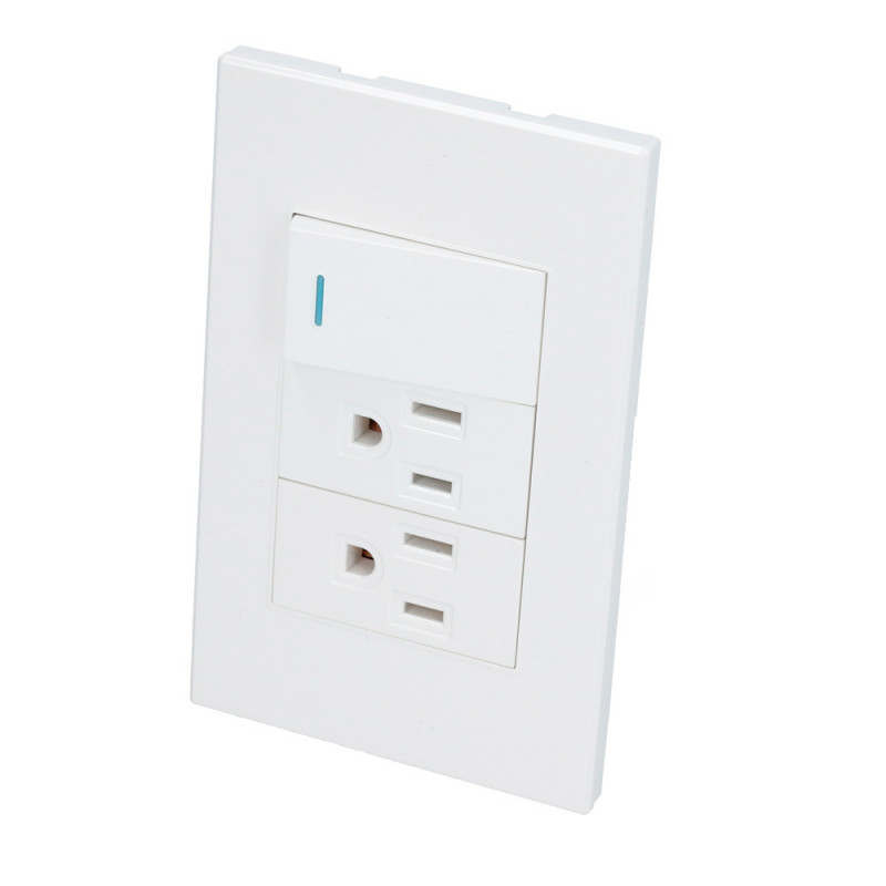 P625B SURTEK Placa con 1 Switch 2 Contactos 1/3 color blanco Surtek | DIHERESA P625B SURTEK Placa con 1 Switch 2 Contactos 1/3 color blanco Surtek | DIHERESA