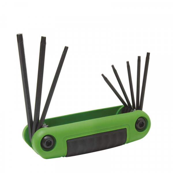 4976TX URREA Juego de 8 llaves Torx tipo navaja T6-T25 Urrea | DIHERESA