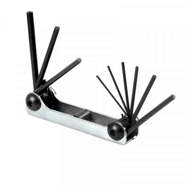 4978 URREA Juego de 9 llaves hexagonales tipo navaja 0.05-3/16" Urrea | DIHERESA