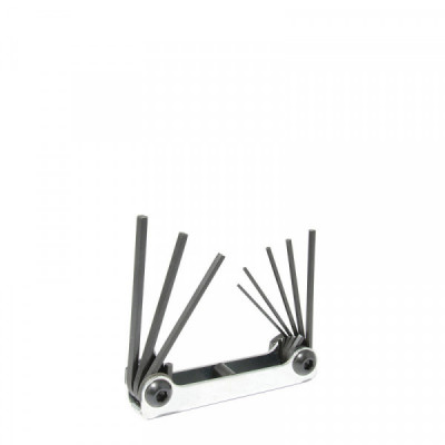 4992 URREA Juego de 8 llaves hexagonales tipo navaja 0.05-5/32" Urrea | DIHERESA