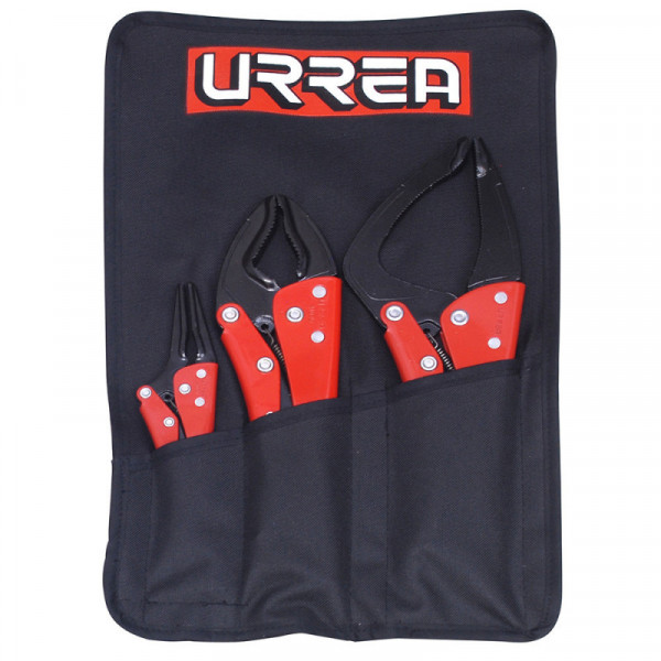 4100A URREA Juego de 3 pinzas de presión automotriz Urrea | DIHERESA