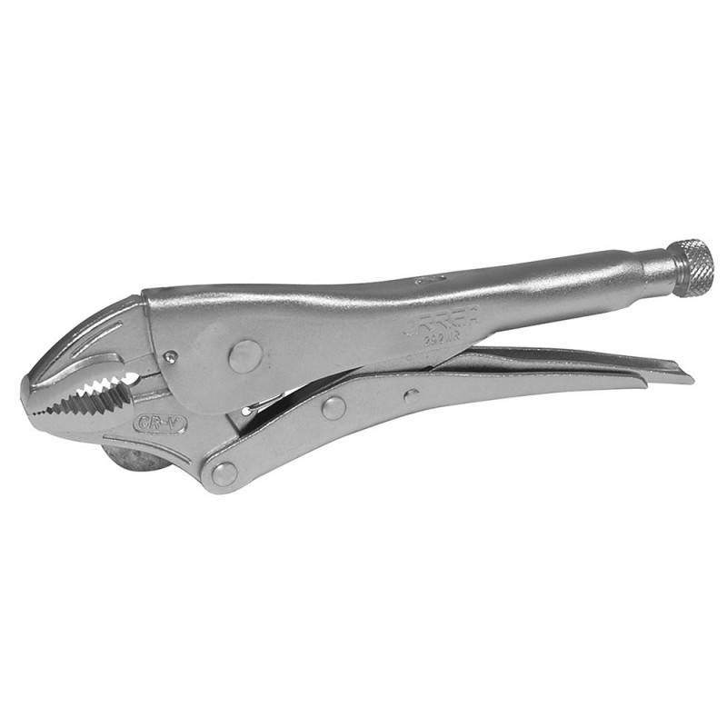 293WR URREA Pinza de presión quijada curva con corta alambre 5" uso industrial Urrea | DIHERESA 293WR URREA Pinza de presión quijada curva con corta alambre 5" uso industrial Urrea | DIHERESA