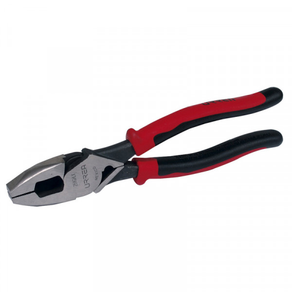 259GHLX URREA Pinza bimaterial para electricista corte lateral con ponchacable 9" Urrea | DIHERESA