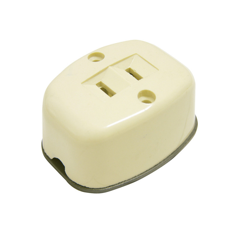 136411 SURTEK Contacto oval sencillo visible 6A 127V Surtek | DIHERESA 136411 SURTEK Contacto oval sencillo visible 6A 127V Surtek | DIHERESA