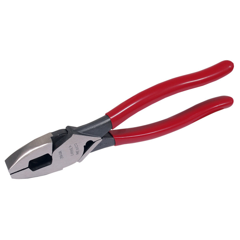 259GHL URREA Pinza para electricista alta palanca con poncha terminales 9-5/16" Urrea | DIHERESA 259GHL URREA Pinza para electricista alta palanca con poncha terminales 9-5/16" Urrea | DIHERESA