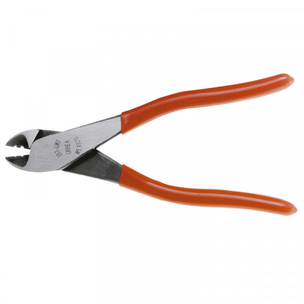 207GWS URREA Pinza corte diagonal con pela alambre 8" Urrea | DIHERESA