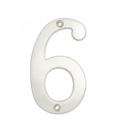 L6806CS LOCK Numero 6 slim 4  pulgadas  cromo satinado