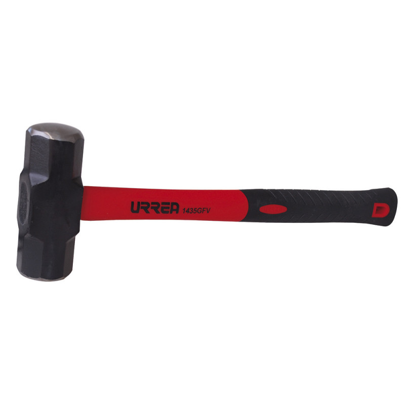 1435GFV URREA Marro de acero octagonal 4lb mango fibra de vidrio de 15 1/4" Urrea | DIHERESA 1435GFV URREA Marro de acero octagonal 4lb mango fibra de vidrio de 15 1/4" Urrea | DIHERESA