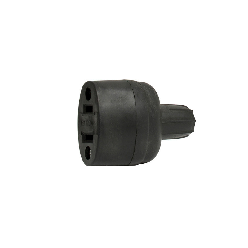136418 SURTEK Contacto oval de hule 15A 127V Surtek | DIHERESA