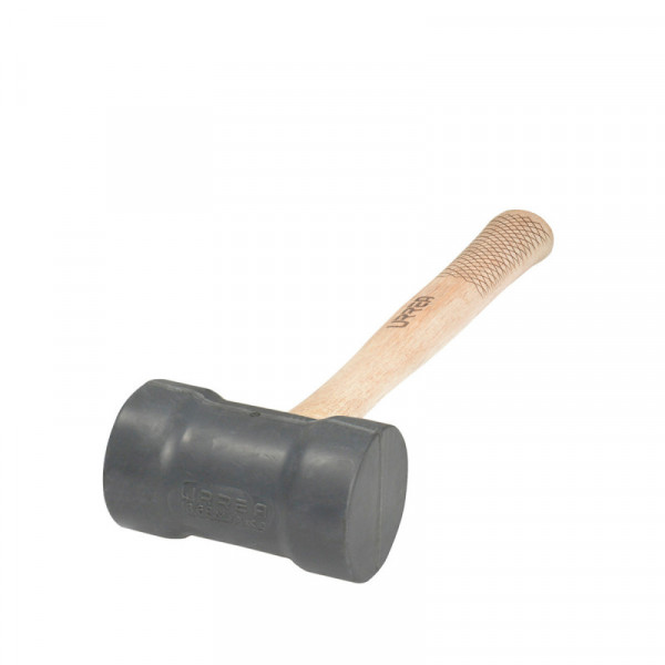 1368 URREA Mazo cabeza de hule negro 22oz Urrea | DIHERESA