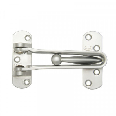 L044CSB LOCK Accesorio de seguridad para puerta cromo satinado