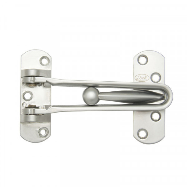 L044CSB LOCK Accesorio de seguridad para puerta cromo satinado Lock | DIHERESA