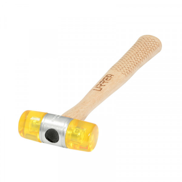 1383 URREA Martillo tapas plásticas 13oz mango de madera Urrea | DIHERESA