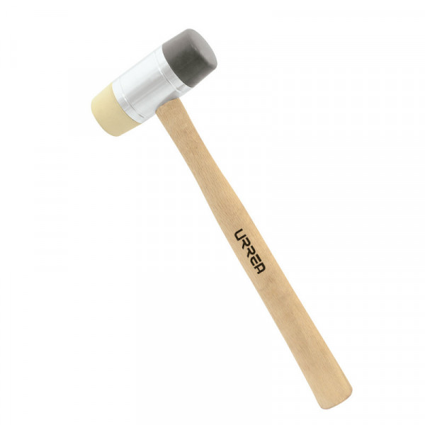 1364 URREA Martillo tapas plásticas intercambiables 13oz mango de madera Urrea | DIHERESA