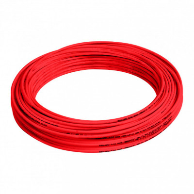 136911 SURTEK Cable eléctrico tipo THW-LS / THHW-LS Cal.8 100m rojo