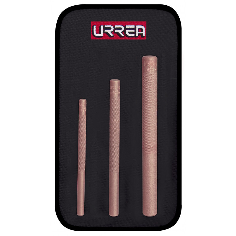49903 URREA Juego de 3 botadores de bronce Urrea | DIHERESA 49903 URREA Juego de 3 botadores de bronce Urrea | DIHERESA