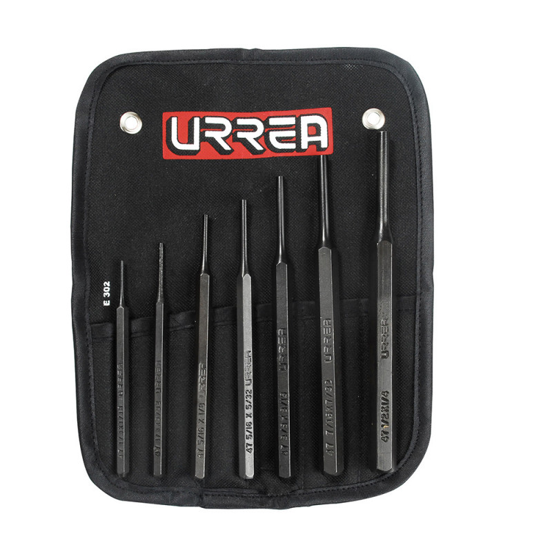 47A URREA Juego de 7 punzones botadores rectos Urrea | DIHERESA 47A URREA Juego de 7 punzones botadores rectos Urrea | DIHERESA