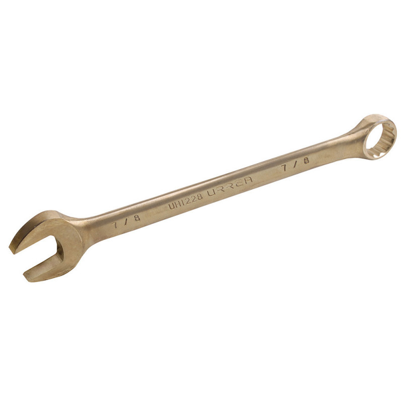 UH1228 URREA Llave combinadas antichispa 12 puntas 7/8" Urrea | DIHERESA