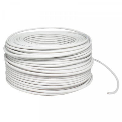 136946 SURTEK Cable eléctrico Cal. 10 UL 100m blanco