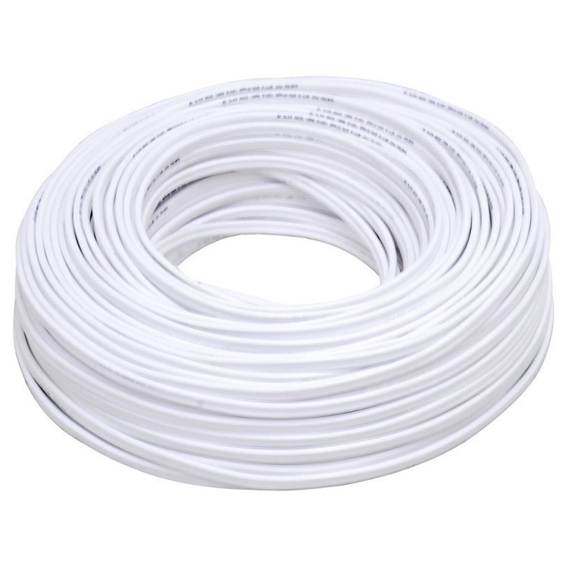 136929 SURTEK Cable eléctrico tipo POT Cal. 2 x 18 100m blanco Surtek | DIHERESA 136929 SURTEK Cable eléctrico tipo POT Cal. 2 x 18 100m blanco Surtek | DIHERESA