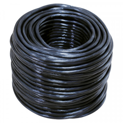136933 SURTEK Cable eléctrico uso rudo Cal. 2 x 10 100m blanco y negro