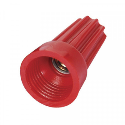 136806 SURTEK Capuchón para cable Cal. 14 x 8 rojo