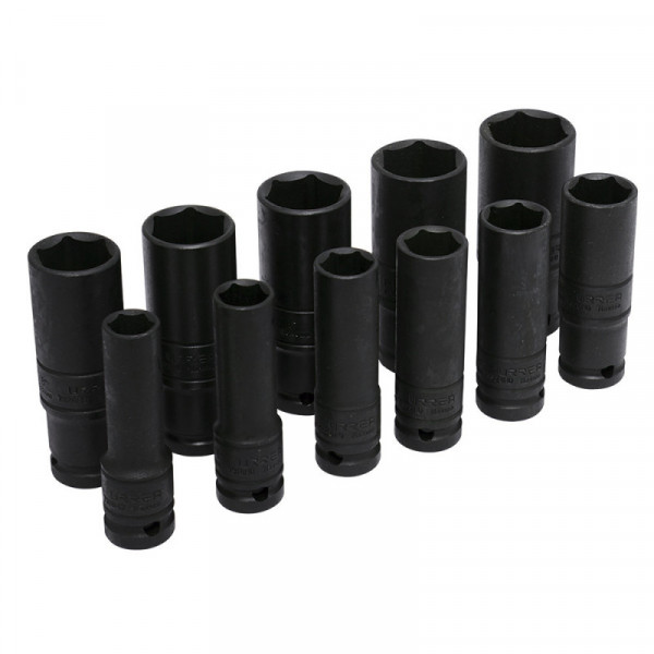 73112D URREA Juego de 15 dados de impacto 1/2" pared delgada Urrea | DIHERESA