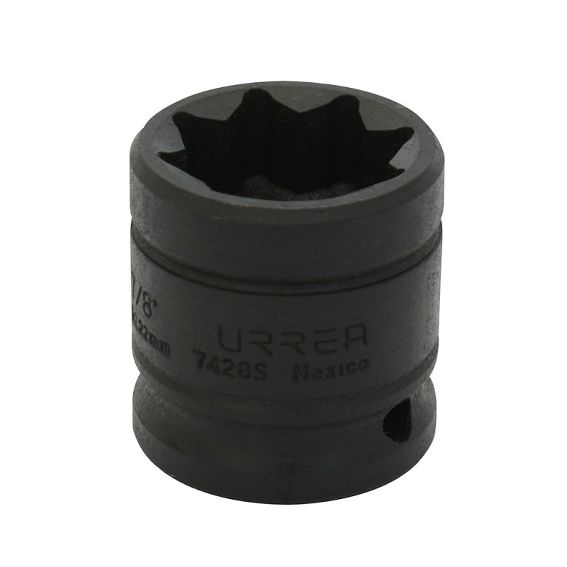 7428S URREA Dado de impacto 1/2" 8 puntas 7/8" Urrea | DIHERESA 7428S URREA Dado de impacto 1/2" 8 puntas 7/8" Urrea | DIHERESA