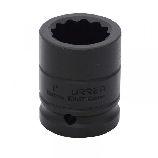 7516T URREA Dado de impacto 3/4" 12 puntas 1" Urrea | DIHERESA
