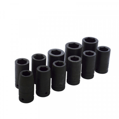 750011ML URREA Juego de 11 dados de impacto largos métricos 3/4" Urrea | DIHERESA