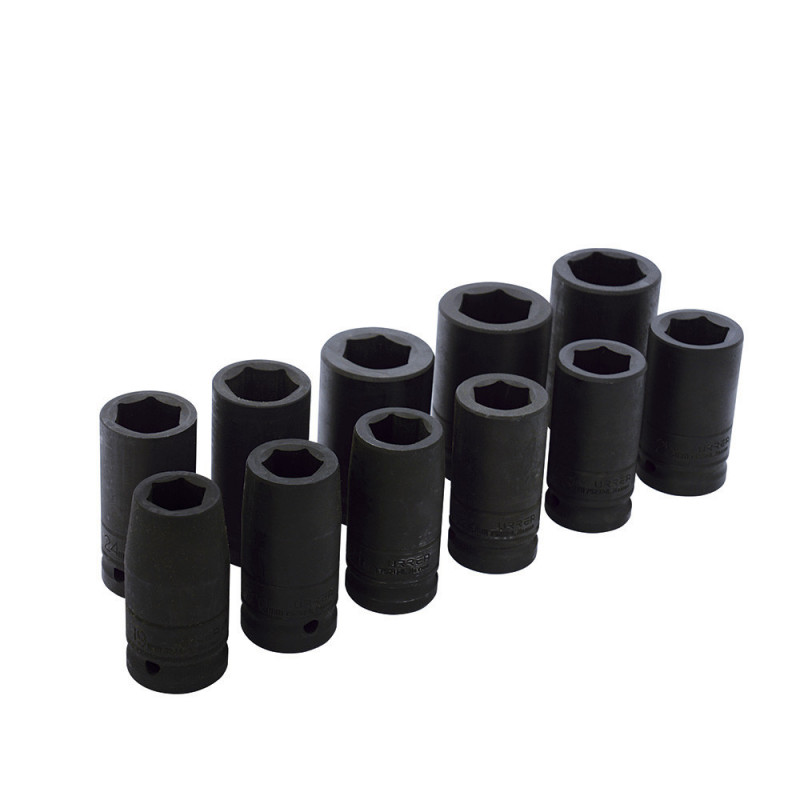 750011ML URREA Juego de 11 dados de impacto largos métricos 3/4" Urrea | DIHERESA 750011ML URREA Juego de 11 dados de impacto largos métricos 3/4" Urrea | DIHERESA