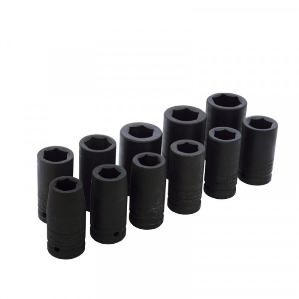 750011ML URREA Juego de 11 dados de impacto largos métricos 3/4" Urrea | DIHERESA