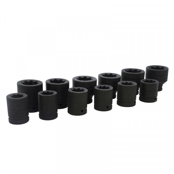 75J8P URREA Juego de 12 dados de impacto 3/4" 8 puntas Urrea | DIHERESA