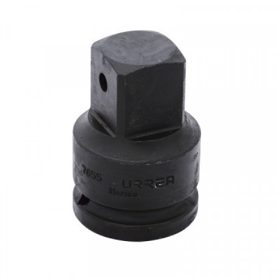 7655 URREA Adaptador de impacto 3/4  pulgadas  hembra x 1  pulgadas  macho