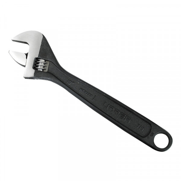 710S URREA Llave ajustable 10" black Urrea | DIHERESA
