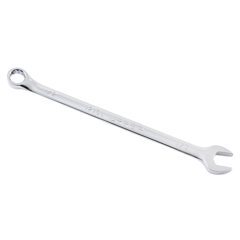 1216L URREA Llave combinada extralarga pulido espejo 12 puntas 1/2" Urrea | DIHERESA