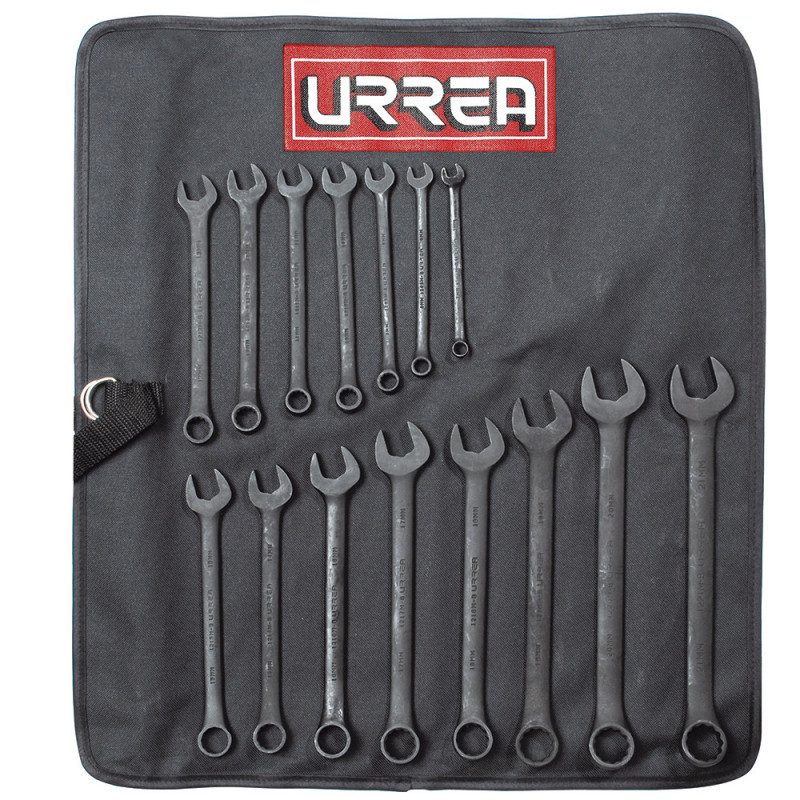 1200FMB URREA Juego de 15 llaves combinado black 12 puntas métrico Urrea | DIHERESA 1200FMB URREA Juego de 15 llaves combinado black 12 puntas métrico Urrea | DIHERESA