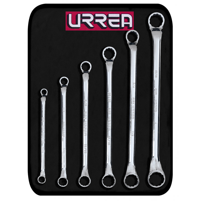 8100C URREA Juego de 6 llaves de estrias 45 en pulgadas Urrea DIHERESA