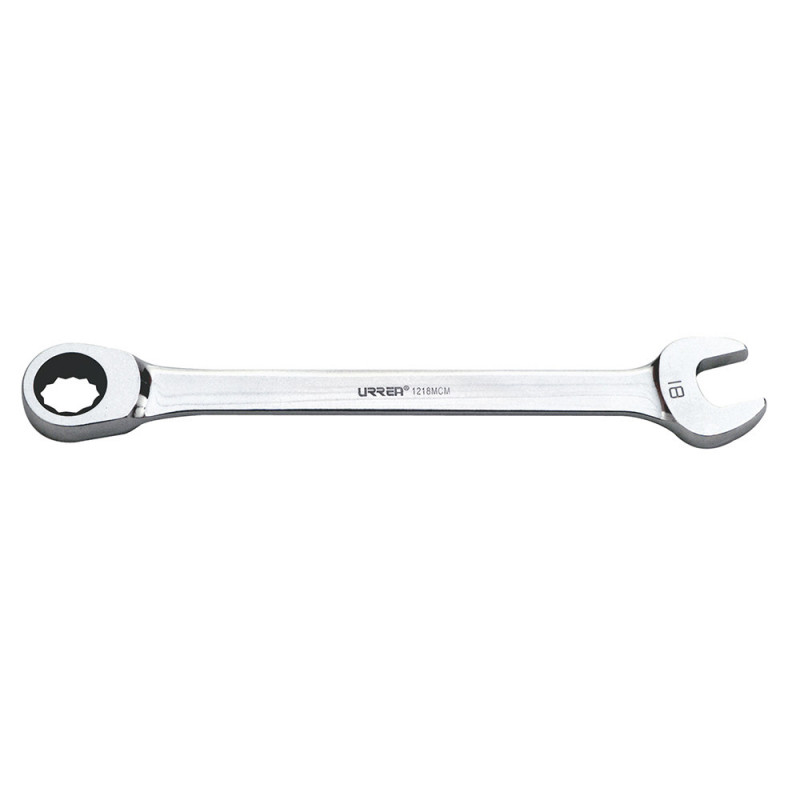 1218MCM URREA Llave combinada de matraca 18 mm Urrea | DIHERESA