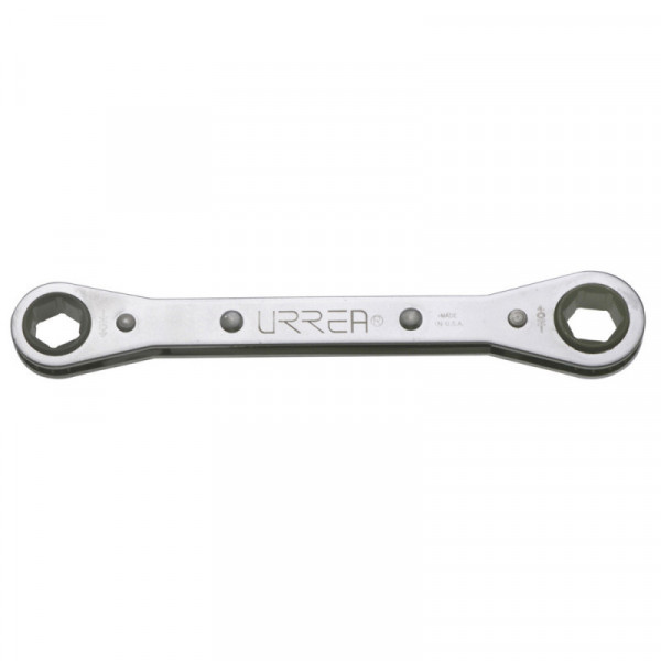 1195M URREA Llave de estrías de matraca plana 15 x 17 mm Urrea | DIHERESA