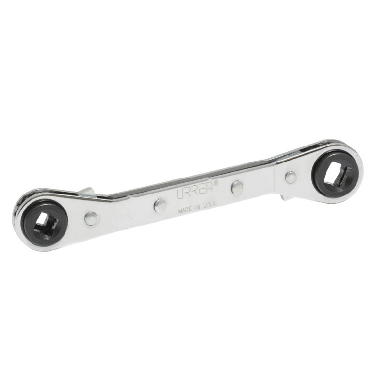 1180 URREA Llave de estrías de matraca para refrigeración 1/4" x 3/16" x 3/8" x 5/16" Urrea | DIHERESA 1180 URREA Llave de estrías de matraca para refrigeración 1/4" x 3/16" x 3/8" x 5/16" Urrea | DIHERESA