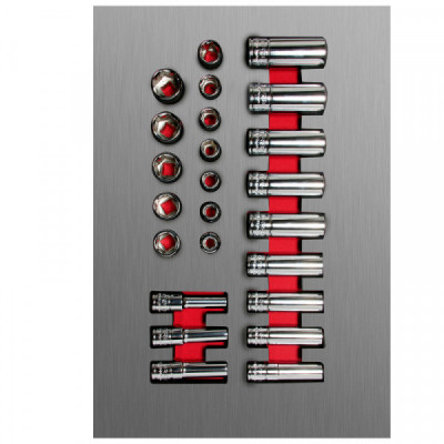 CH107L URREA Juego de 24 dados métricos 3/8" Urrea | DIHERESA