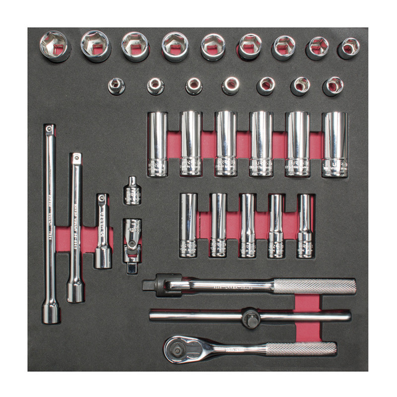 CH202 URREA Juego dados y accesorios Cuadro 3/8" - Métricos - cortos y largos 35 piezas Urrea | DIHERESA CH202 URREA Juego dados y accesorios Cuadro 3/8" - Métricos - cortos y largos 35 piezas Urrea | DIHERESA