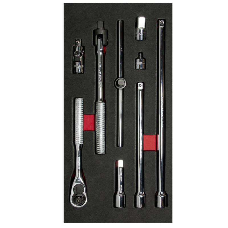 CH105 URREA Juego de accesorios cuadro 3/8" 9 piezas Urrea | DIHERESA CH105 URREA Juego de accesorios cuadro 3/8" 9 piezas Urrea | DIHERESA
