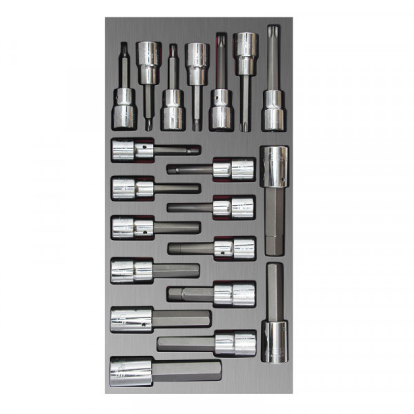 CH110L URREA Juego de 20 dados con punta 1/2" Urrea | DIHERESA